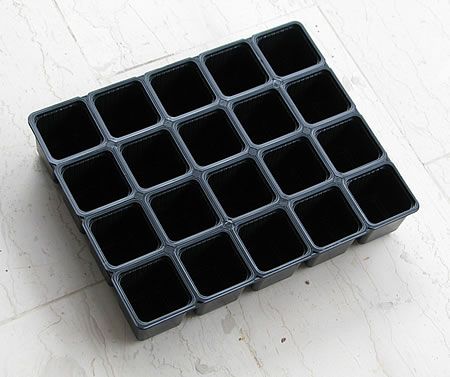 seeds tray - 20 positions - 280x350mm